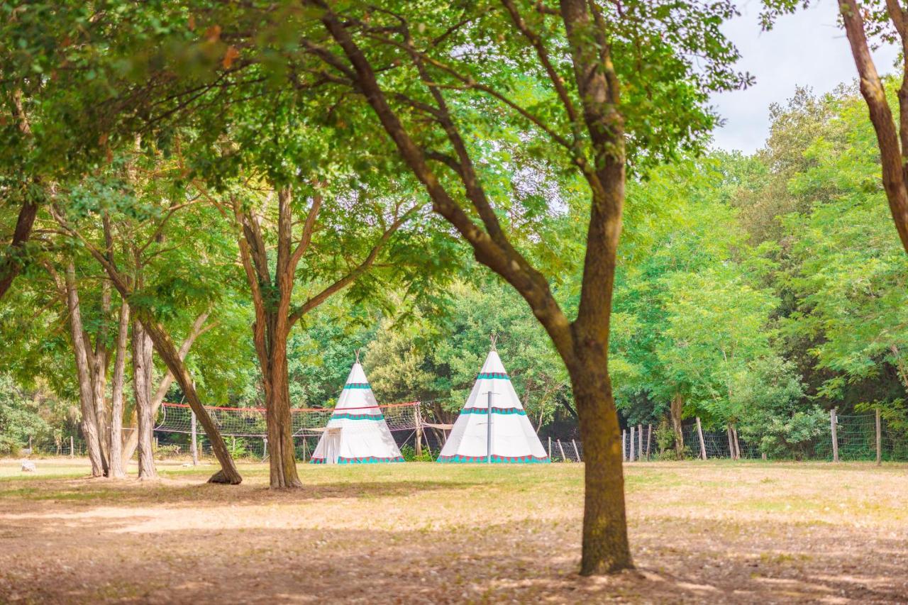 Le Pianacce Camping Village カスタニェート・カルドゥッチ エクステリア 写真