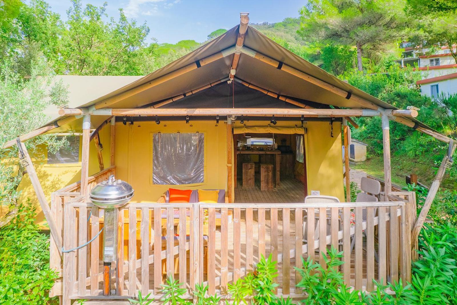 Le Pianacce Camping Village カスタニェート・カルドゥッチ エクステリア 写真