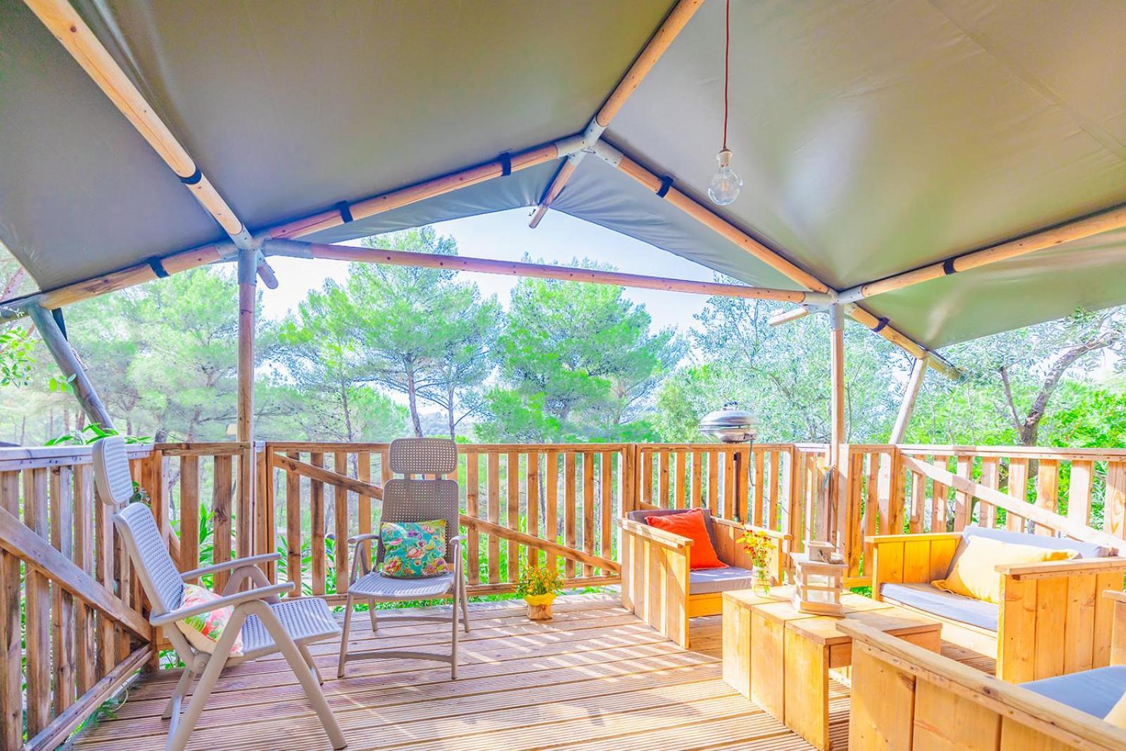 Le Pianacce Camping Village カスタニェート・カルドゥッチ エクステリア 写真